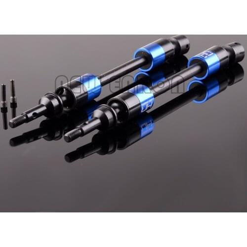 NEW ENRON 2Pcs 1/10 Hard Steel Splined Swing Driveshaft Axles CVD 5451X For Traxxas E-Revo Summit Revo 3.3 E-MAXX T-MAXX
