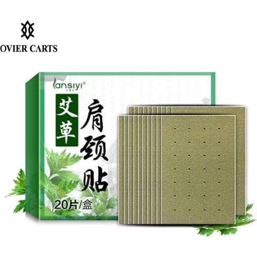 Natural Moxibustion Pain Relief Patches For Neck/Shoulder/Waist/Leg Moxa Herb Stickers Body Massage Pads Health Care Plasters