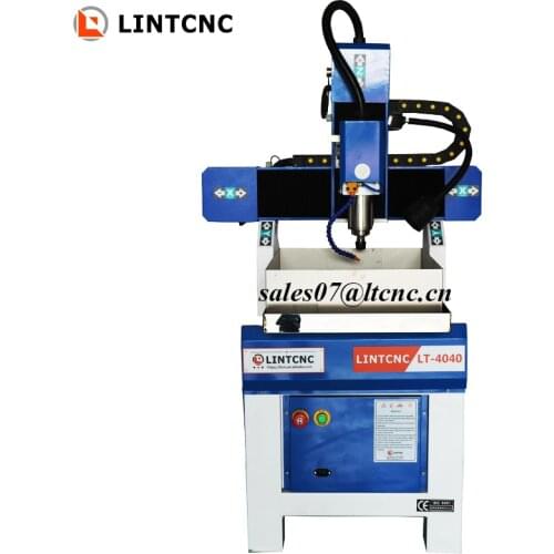 Cast Iron Structure CNC Router Milling Machine DIY 4040 6060 with Hiwin linear guide for Metal, Wood