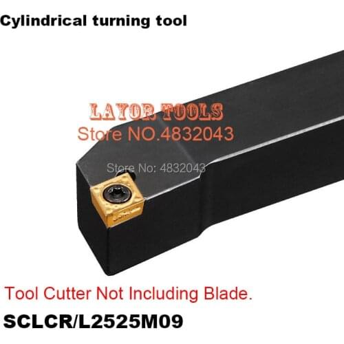 SCLCR2525M09 25*25mm Metal Lathe Cutting Tools Lathe Machine CNC Turning Tools External Turning Tool Holder S-Type SCLCR/L