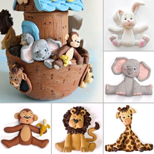 Animals Silicone Mold Fondant Mould Cake Decorating Tools Chocolate Gumpaste Molds, Sugarcraft, Kitchen Gadgets