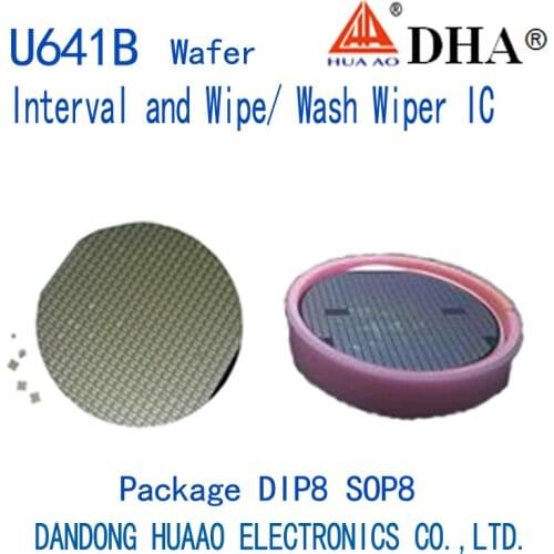 U641B Automotive Interval and Wipe/ Wash Wiper Control Relay ASIC Wafer Chip Die