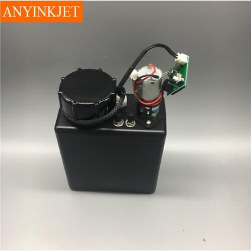 500ml UV tank with liquid sensor with stirring motor with filter for UV printer white inks sub ink tank UV bulk tank 2 connector