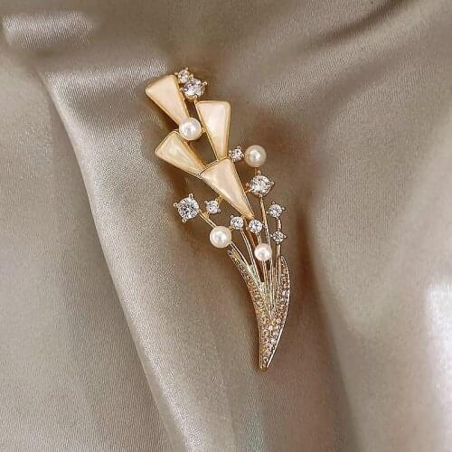 Fine wheat Brooch high grade female Brooch Fashionable accessories for fixed clothes
