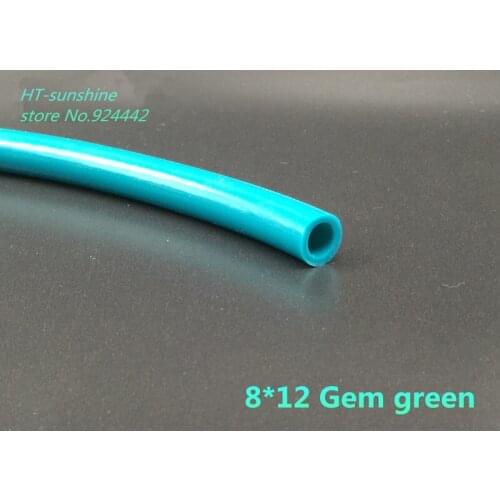 5m Water-cooled water pipe 8X12mm imported high quality transparent super soft red blue green white Free shipping