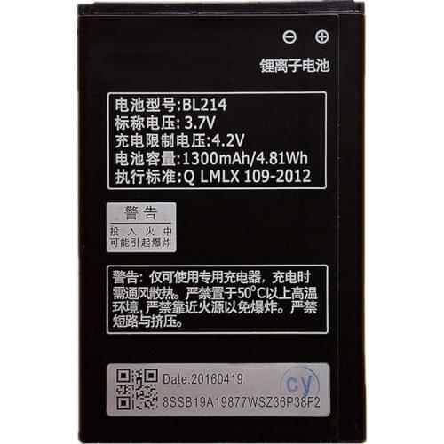 BL 214 Phone Battery BL214 For Lenovo A300T A269I A208t A218t A269 A305E A316 A360E A316I Mobile Phone Batteries