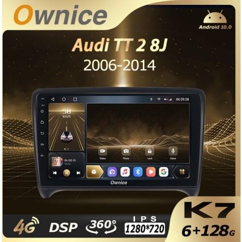 Ownice K7 6G RAM 128 ROM Android 10.0 Car Autoradio for VW Magotan 2012 - 2016 Audio Radio auto 4G LTE 5G Wifi Coaxial SPDIF