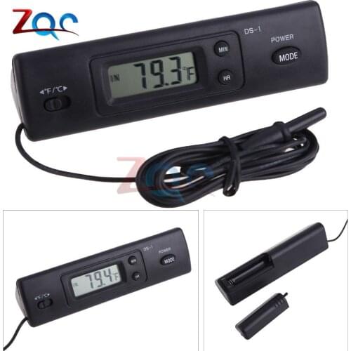 Car Digital Thermometer Auto A/C Digital LCD Display Temperature Tester Meter for Automotive Car Vehicle