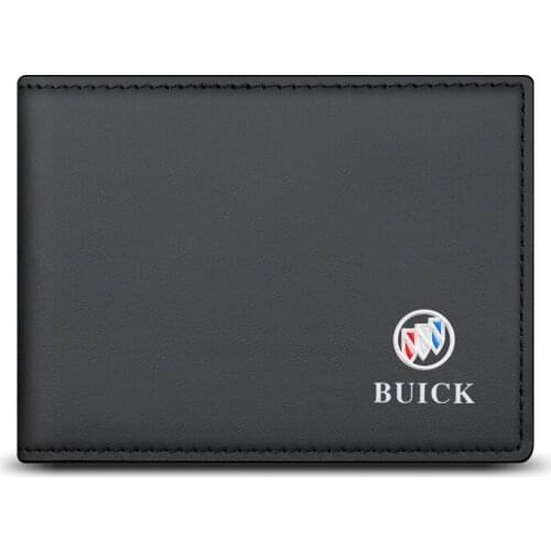 Unisex Drivers License Case Motor Vehicle Driving For Buick Cover Credit Id Card Wallet Holder Tarjetero Car Accessories