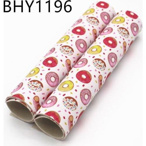 A4 sheet 20*33cm cartoon animal printed leather sheet vinyl for bow and bag BHY1196
