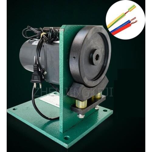 Half stripping Twisting machine 220V Electric Vertical Electronic Wire Cable Multi-core Wire Peeling Machine Stripping Tools