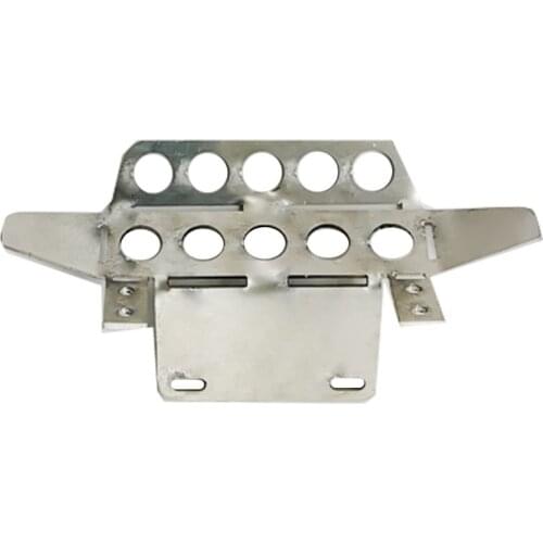 Metal Front Bumper Protection Board Metal Front Armor Protection Guard for MN Model 1:12 D90 D91 RC Car Spare Parts Accessories