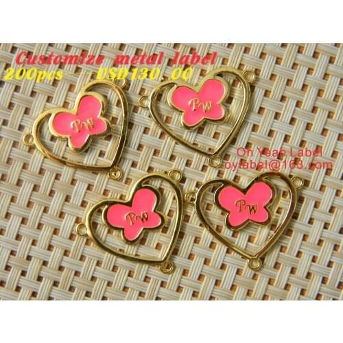 Metal labels/clothes labels/ main label / garment label