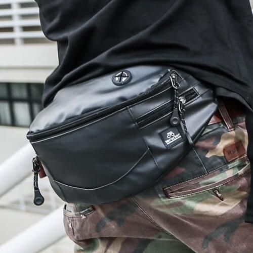 New arrival Mens Korean Version Tide Messenger Bag Pockets Shoulder Bag Casual Sports Bag Ladies Chest Bag
