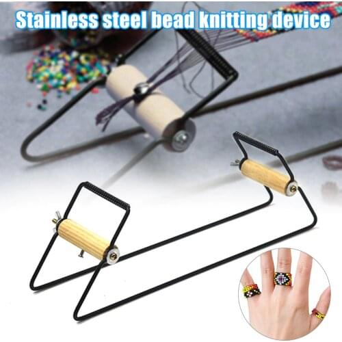 DIY Wood Weaving Beading Loom Kit for Jewelry Bracelet Handmade Knitting Machine Wood Alloy Material Dropshipping
