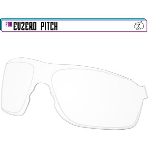 EZReplace Polarized Replacement Lenses for - Oakley EVZero Pitch Sunglasses - HD Clear