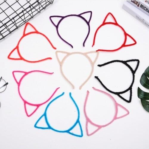 1 PC Fashion Lady Girl Lovely Cat Ear Hairbands Accessories Sexy Head Band Multicolor Styling Tools Headwear
