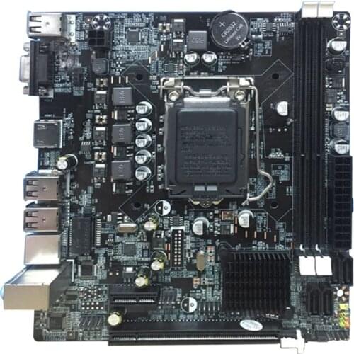 LGA 1155 Practical Motherboard Stable for Intel H61 Socket DDR3 Memory Computer Accessories Control Board