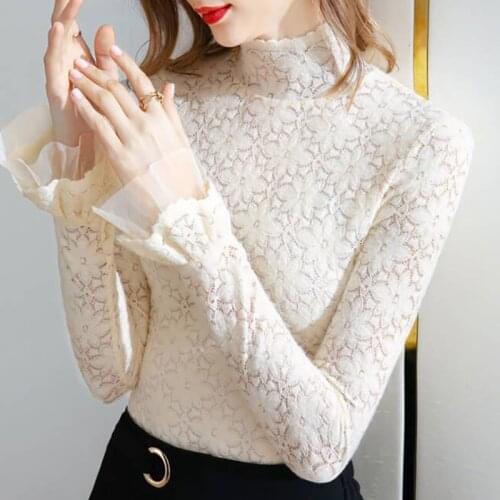 PUNEMY Blouses With Sleeves