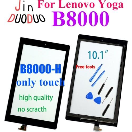 10.1'' Screen For Lenovo Yoga Tablet 10 B8000 B8000-H Touch Screen Panel Sensor Glass Repalcement