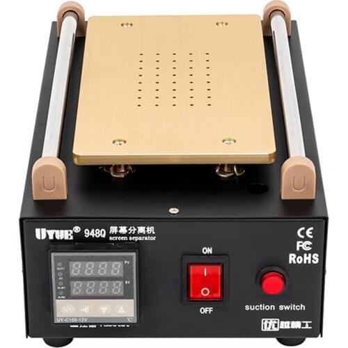 7inch LCD Separator Machine /Seperator to Repair /Split /Separate Built-in Vacuum Pump Glass Touch Screen Refurbished Uyue 948Q
