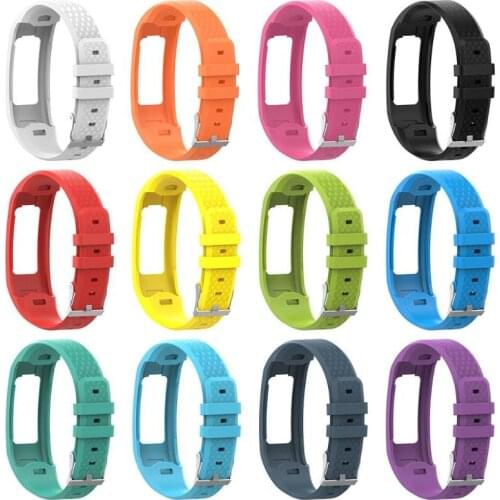 ALLOYSEED Multicolor S/L size Silicone Wrist Strap Replacement watch band for Garmin Vivofit 1/2 for Garmin vivofit1 Vivofit2