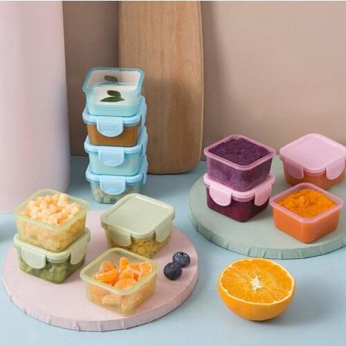 150ml Food Grade Thickened Sealed Preservation Box childrens Household Sauce Home Kitchen Packaging Storage