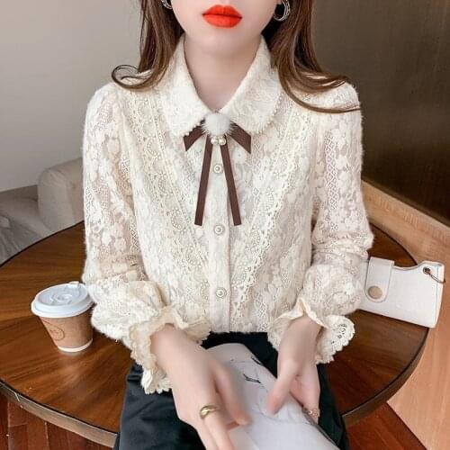 Блузки с воротником YOCALOR China At AliExpress