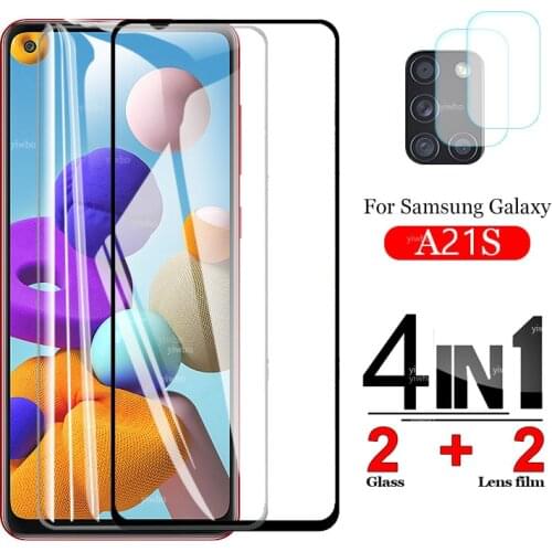 Tempered Glass for Samsung A21S Screen Protectors Protective Glass for Samsung Galaxy A21S Glass Camera Lens A217F S21A Film