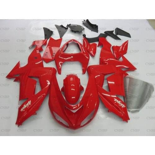 ZX10r 2006 - 2007 Motorcycle Fairing for Kawasaki ZX10r 07 Body Kits ZX10r 06 Red Body Kits
