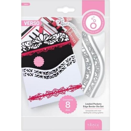 2021 AliliArts Metal Cutting Dies Edge Border Set diy Scrapbooking Photo Album Decorative Embossing PaperCard Crafts Die