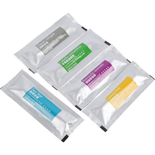 5pcs Car Air Conditioning Vent Solid Perfume Stick Supplement Air Freshener Outlet Lavender Lemon Osmanthus Sea Cologne Flavour