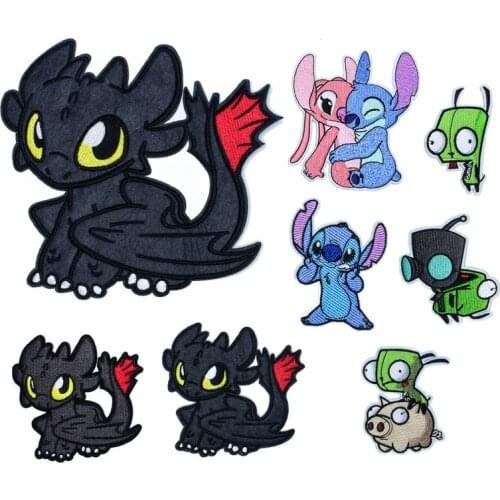 50pcs/Lot Embroidery Patches Letters Clothing Decoration Accessories Weird Stuff Diy Iron Heat Transfer Applique Punk Clothes