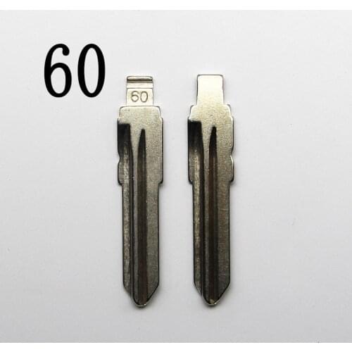 #60 Metal Blank Uncut Flip KD Remote Key Blade Type For Fiat NO. 60 Blade Fob Replacement GT15 Car Key Blade
