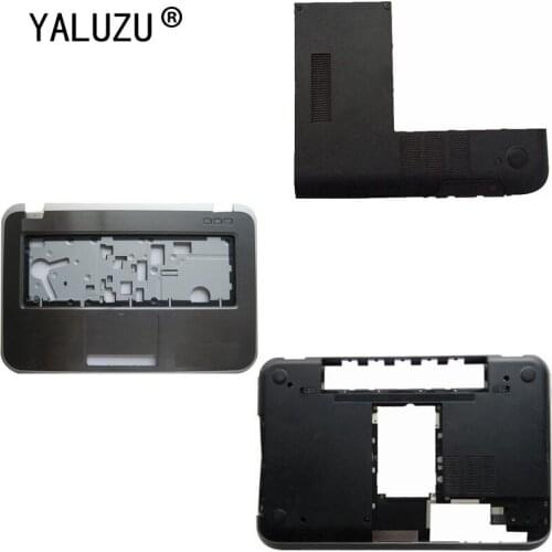 YALUZU NEW Palmrest Upper bottom base cover For DELL Inspiron 15R 5520 7520 5525 M521R P/N K1R3M 0K1R3M Laptop case