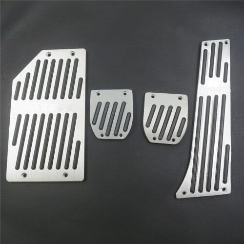 DEE Car Accessory For Hyundai IX35 2008-2015 Sonata 2011-2015 Manual Brake Fuel Gas Footrest Foot Rest Pedal Pad Stickers Covers