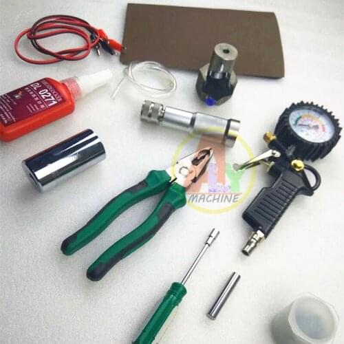 For Cummins M11 N14 EUI diesel common rail injector electromagnetic valve disassemble measuring injection pressure test tool set