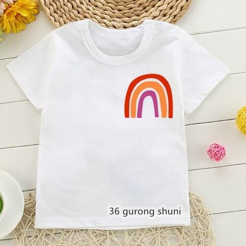 Newly children’s tshirt cute fingerprint pocket graphic print boy’s t-shirt summer vogue t shirt for girls highquality kids tees