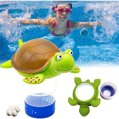 Pool Chlorine Floater Swimming Pool Chlorinator Animal Pool Chemical Tablet Tab Floater Dispenser For 3inch Tablet