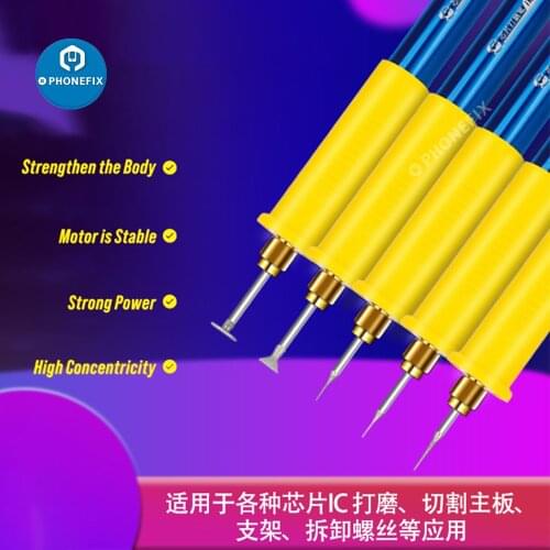 Mechanic IR X5 Mini Portable IC Chip Grinding Pen Electric Grinder Engraving Pen For Mobile Phone NAND Flash Grinding Remover