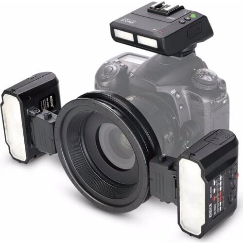 Meike MK-MT24 Macro Twin Lite Flash for Nikon D5100 D5200 D5300 D610 D3100 D3200 D3300 D7100 D7200 D7000 D90 Digital SLR Cameras
