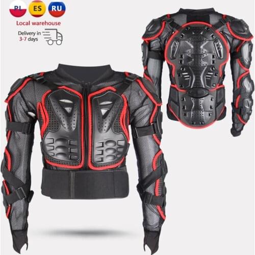 Motorcycle Armor Motorcycle Jacket Men Full Body Motocross Racing Moto Jacket Riding Off Road Motorbike Protection Protector