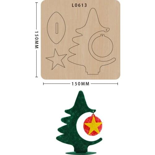 2021 New Christmas Tree Cutting Mold Wood Dies Scrapbooking Cutting Dies Multiple Various Pattern Series New Dies For 2020
