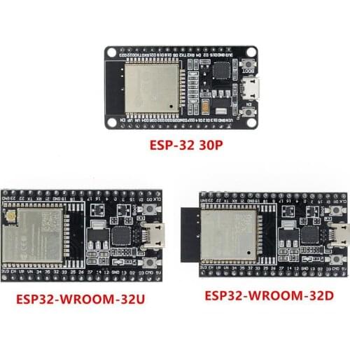 1PCS 1PCS ESP32s ESP32 Development Board 2.4 GHz WiFi Bluetooth-compatible Wireless Dual Core Module ESP WROOM 32D 32U