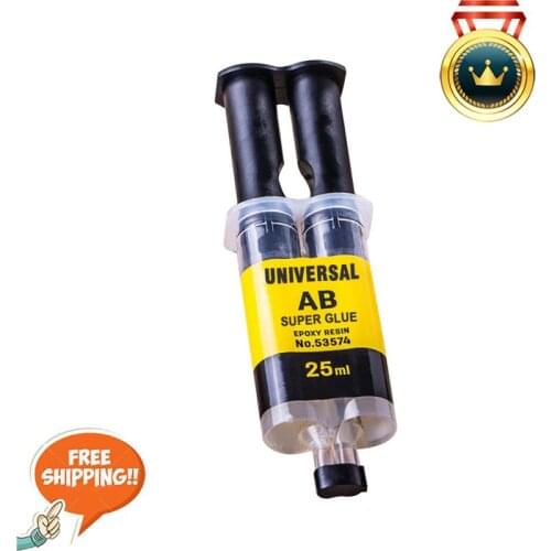 Practical 4/25ml P Epoxy Resin AB Glue Strong Adhesive Liquid Glue For Repair Metal Plastic Wood Glass Ceramics Dropship
