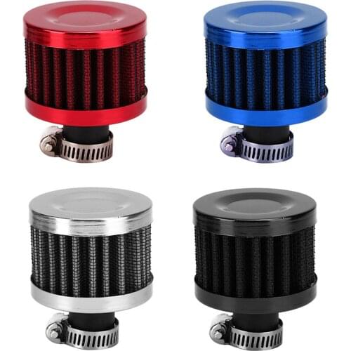 Universal 13mm Car Air Filter for Motorcycle Cold Air Intake High Flow Crankcase Vent Cover Mini Breather Filters car Accessory