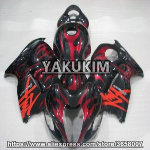 YAKUKIM ABS Injection Fairing Kits For Suzuki GSXR1300 Hayabusa 1997 1998 1999 2000 2001 2002 2003 2004 2005 2006 2007 Fairings