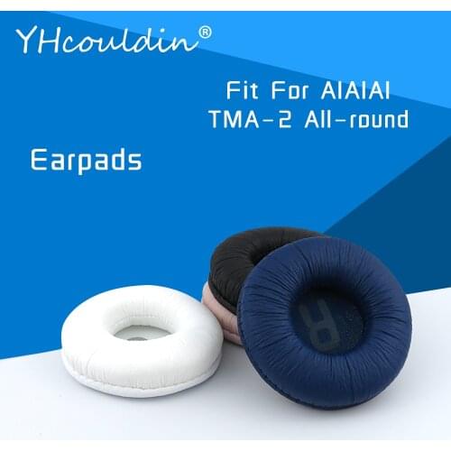 Earpads For AIAIAI TMA2 TMA-2 All-round Headphone Accessaries Replacement Ear Cushions Wrinkled Leather Material