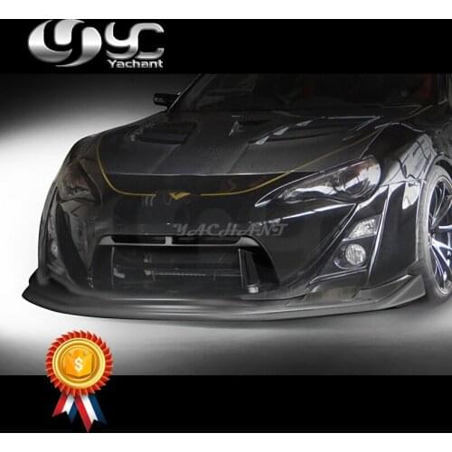 Car-Styling New Arrival Carbon Fiber Front Bumper Lip Fit For 2012-2016 GT86 FT86 ZN6 FRS VS Wide Body Style Front Lip
