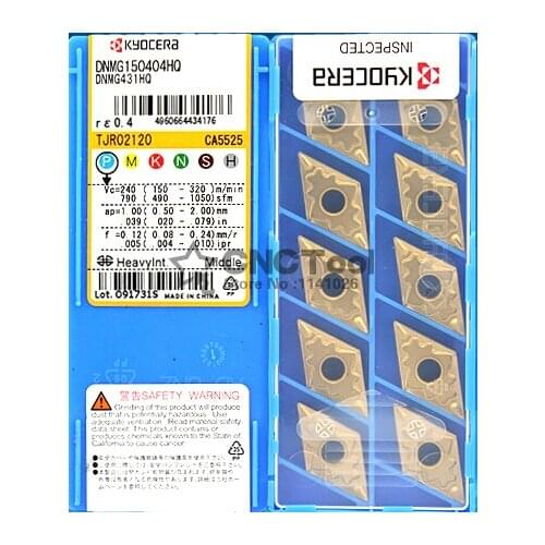 Free shopping! 10PCS DNMG150404HQ CA5525 lathe cutting tools CNC blade alloy carbide cutting tool carbide inserts